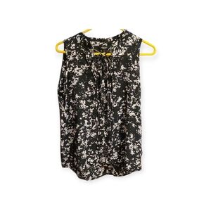 Simply Vera Vera Wang Monochrome Tie-Front Top